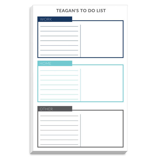 Organizer Tabs List Notepads